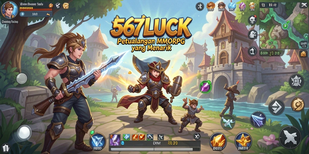 Menampilkan aksi seru di dunia fantasi 567LUCK.