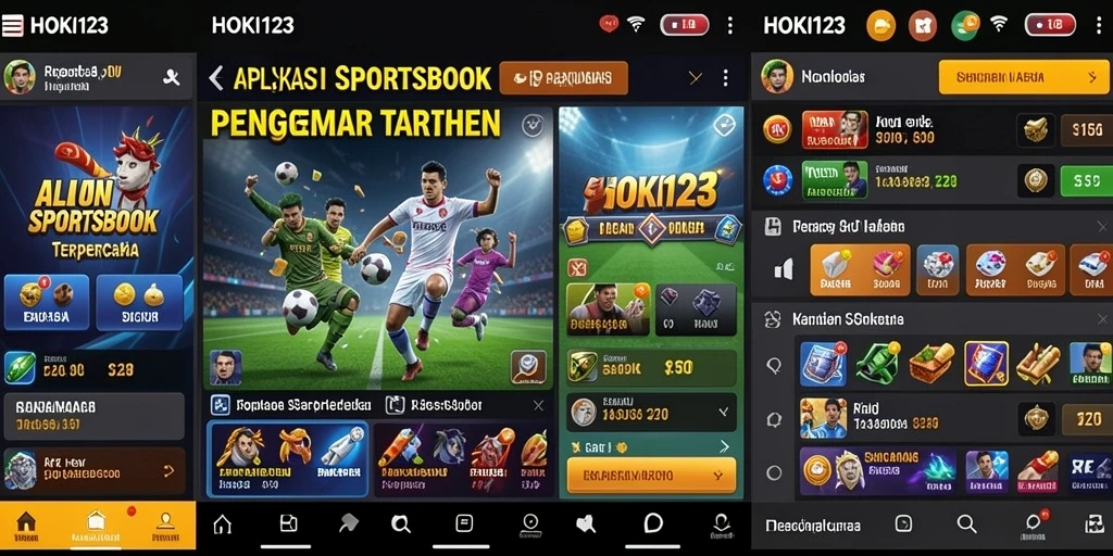 Tampilan gameplay HOKI123 yang menarik dan interaktif untuk taruhan olahraga.