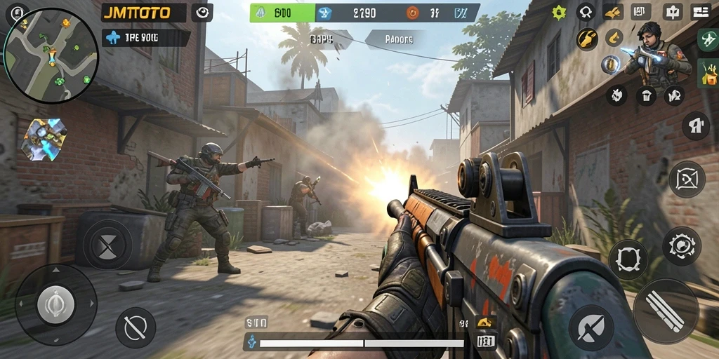Gameplay JMTOTO yang seru dan penuh aksi.