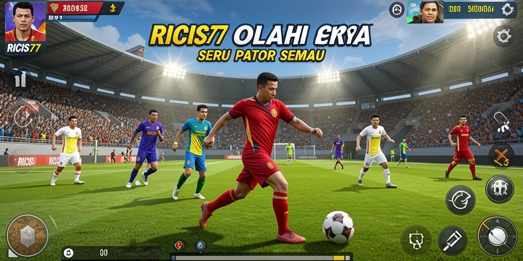 Tampilan gameplay RICIS77 yang seru dan mendebarkan.